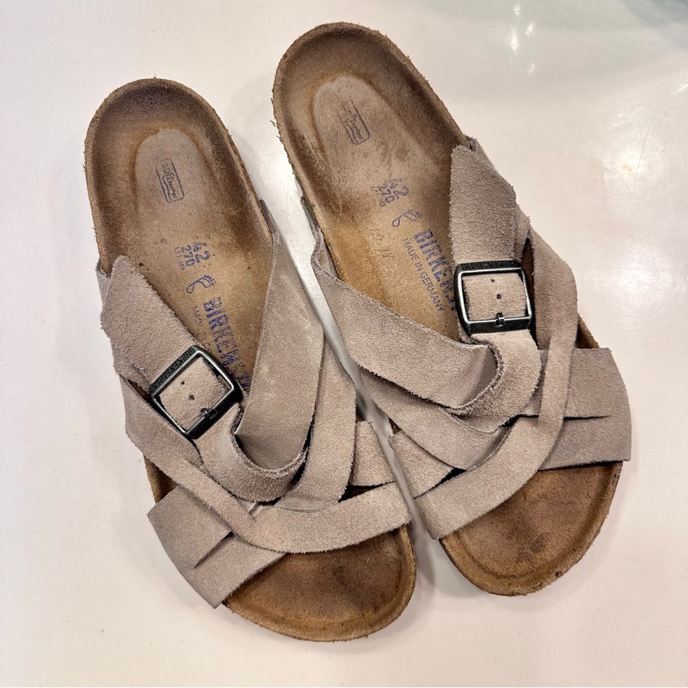 Birkenstock Lugano Suede Sandals